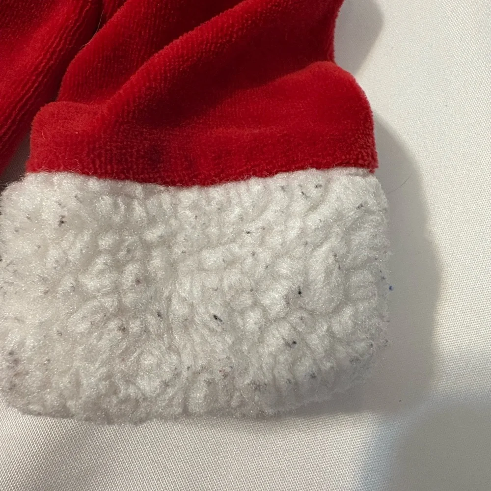 Santa Jacket Koala Kids Size 9/12 months Velcro closure Christmas Holiday jacket